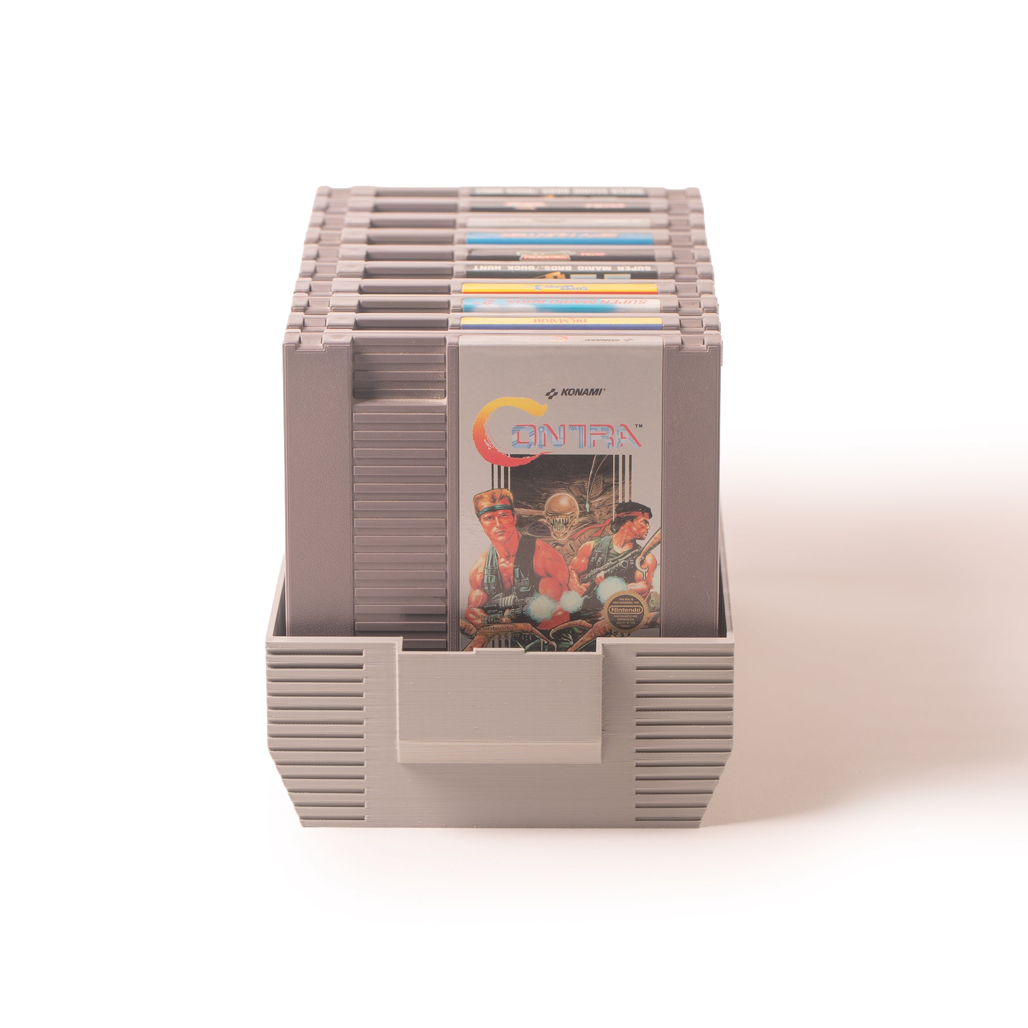 NES Cartridge Storage Rack
