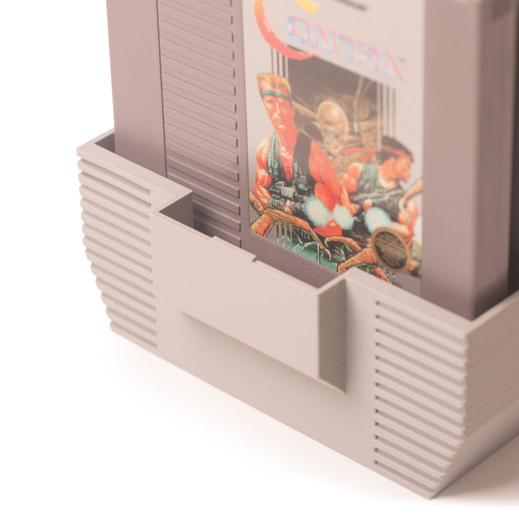 NES Cartridge Storage Rack