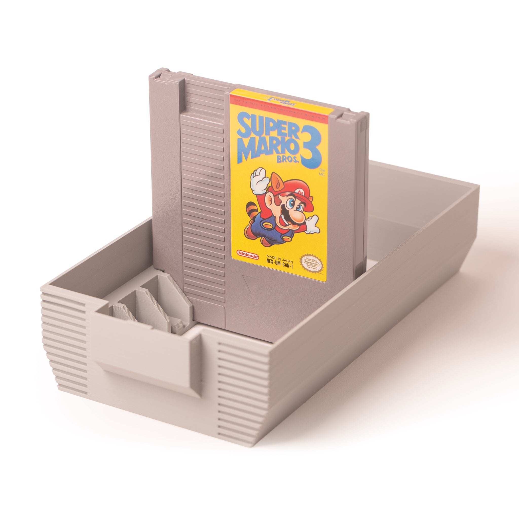NES Cartridge Storage Rack