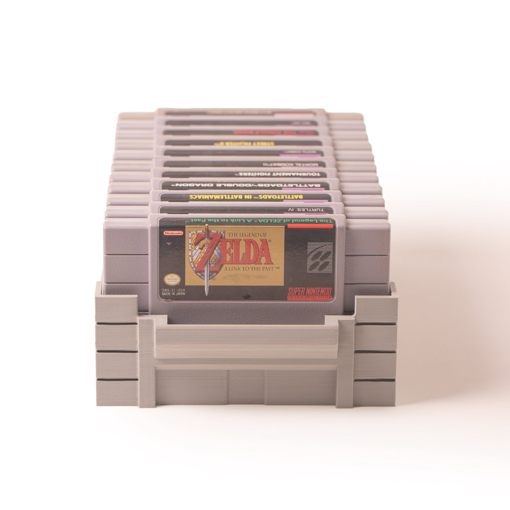 SNES Cartridge Storage Rack