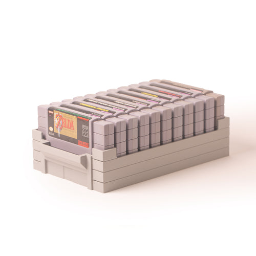 SNES Cartridge Storage Rack