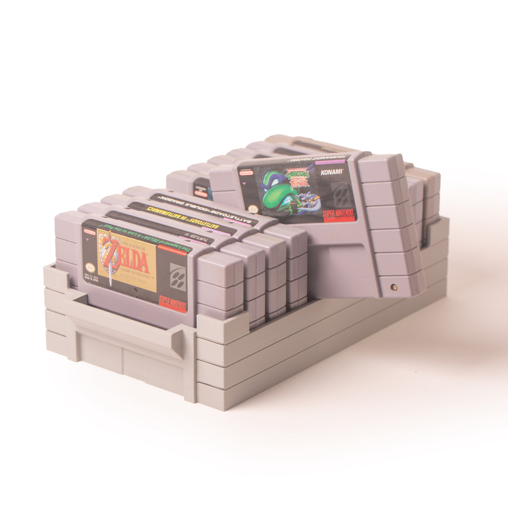 SNES Cartridge Storage Rack